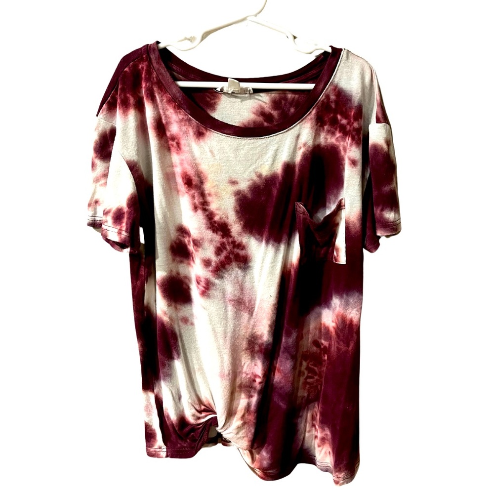 Girls Tye Dye Short Sleeve - Size L